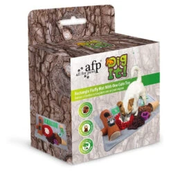 All For Paws Dig It! Fluffy Play & Treat Mat With Racoon Toy -Vetn Pet Direct Store fluffy mat with racoon 5