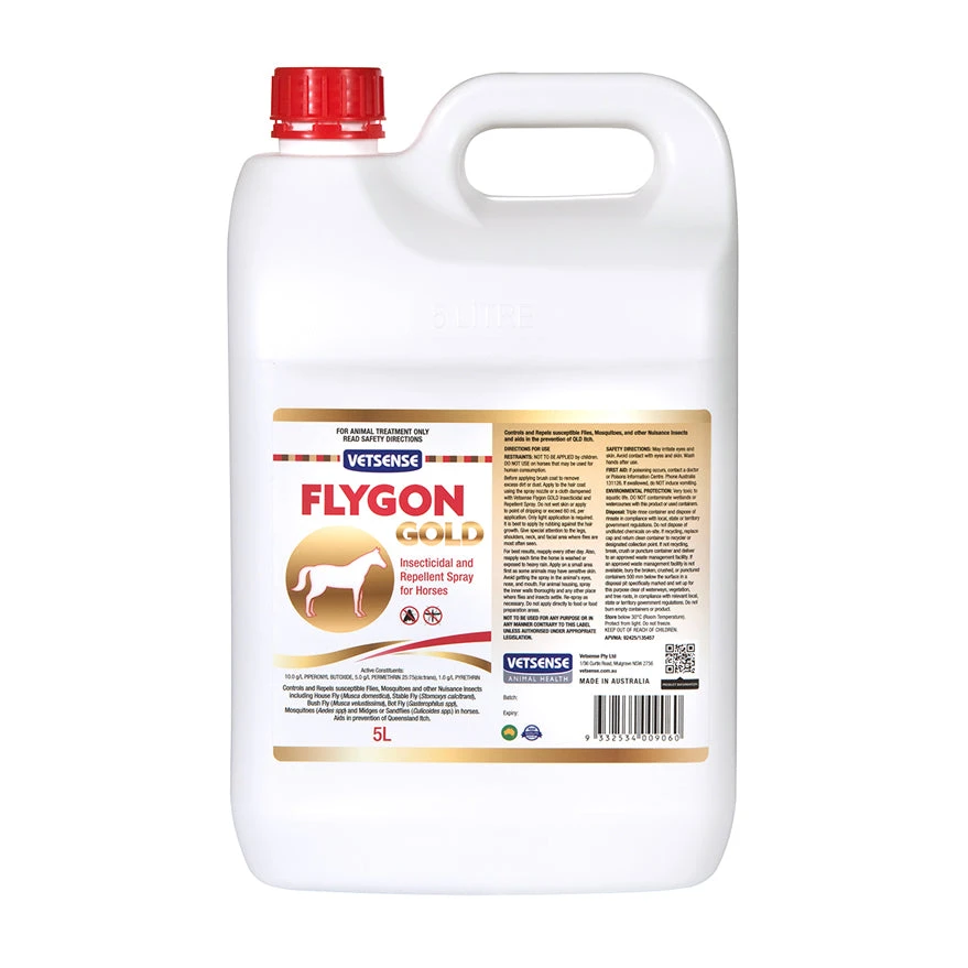 Flygon GOLD Insecticidal & Repellent Spray For Horses 2 Flygon GOLD Insecticidal & Repellent Spray For Horses - Image 2