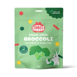 Little Cheeks Freeze Dried Broccoli For Rabbits & Guinea Pigs 10g