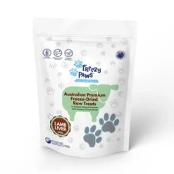 Freezy Paws Freeze-Dried Australian Premium Lamb Liver Raw Treats 100g