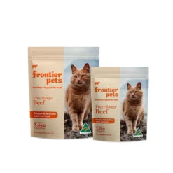 Frontier Pets Free-Range Beef Raw Freeze-Dried Adult Cat Food