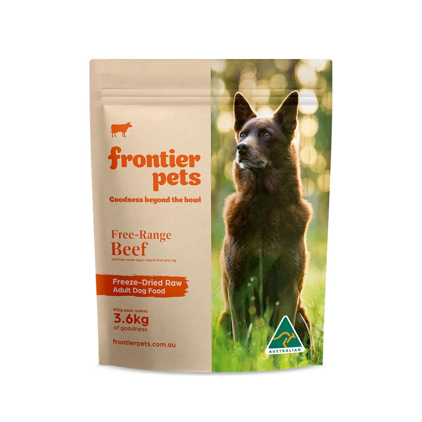 Frontier Pets Free-Range Beef Freeze-Dried Raw Adult Dog Food 3 Frontier Pets Free-Range Beef Freeze-Dried Raw Adult Dog Food - Image 3