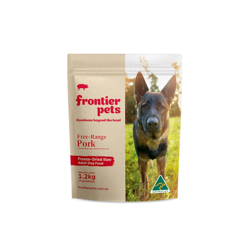 Frontier Pets Free-Range Pork Freeze-Dried Raw Adult Dog Food 4 Frontier Pets Free-Range Pork Freeze-Dried Raw Adult Dog Food - Image 4