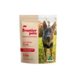 Frontier Pets Free-Range Pork Freeze-Dried Raw Adult Dog Food 12 Frontier Pets Free-Range Pork Freeze-Dried Raw Adult Dog Food -Vetn Pet Direct Store frontier pets dog pork 900g