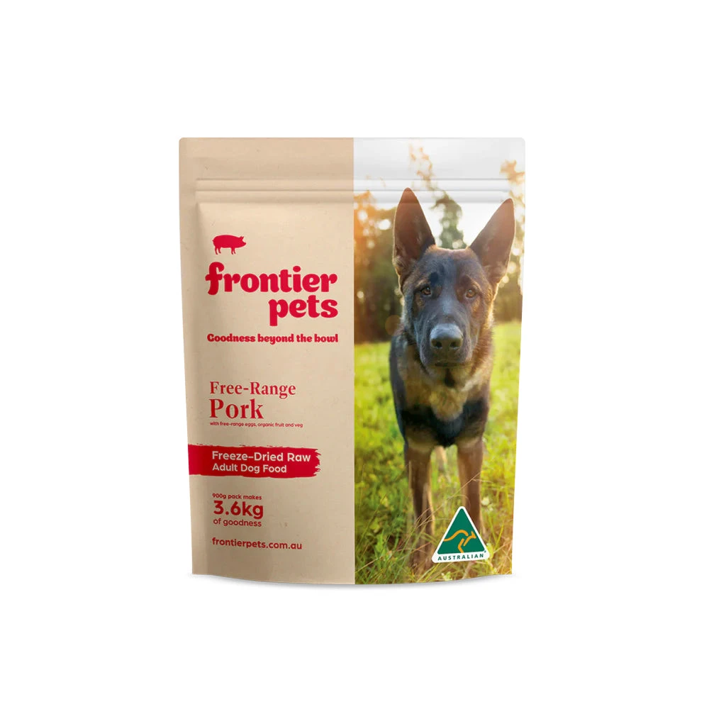 Frontier Pets Free-Range Pork Freeze-Dried Raw Adult Dog Food 5 Frontier Pets Free-Range Pork Freeze-Dried Raw Adult Dog Food - Image 5