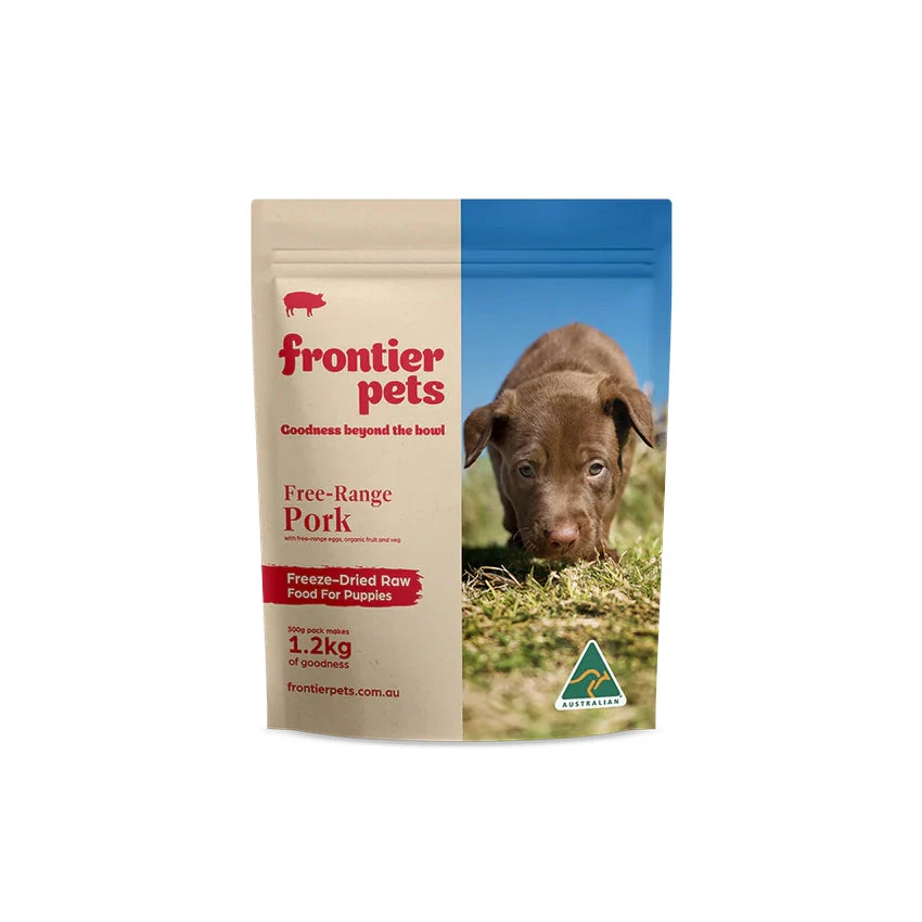 Frontier Pets Free-Range Pork Freeze-Dried Raw Food For Puppies 6 Frontier Pets Free-Range Pork Freeze-Dried Raw Food For Puppies - Image 6