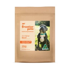 Frontier Pets Free-Range Beef Freeze-Dried Raw Food For Puppies -Vetn Pet Direct Store frontier pets puppy beef 2.5kg