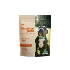 Frontier Pets Free-Range Beef Freeze-Dried Raw Food For Puppies -Vetn Pet Direct Store frontier pets puppy beef