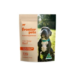 Frontier Pets Free-Range Beef Freeze-Dried Raw Food For Puppies -Vetn Pet Direct Store frontier pets puppy beef 900g