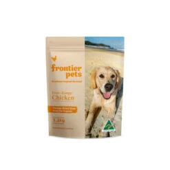 Frontier Pets Free-Range Chicken Freeze-Dried Raw Food For Puppies -Vetn Pet Direct Store frontier pets puppy chicken 300g