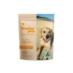 Frontier Pets Free-Range Chicken Freeze-Dried Raw Food For Puppies -Vetn Pet Direct Store frontier pets puppy chicken 900g