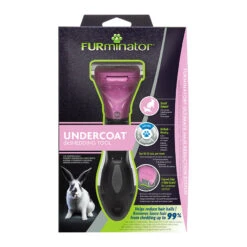 FURminator DeShedding Tool For Small Animals 7 FURminator DeShedding Tool For Small Animals -Vetn Pet Direct Store furminator deshedding small animals 3