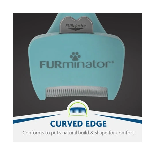 FURminator DeShedding Tool For Long Haired Small Cats 3 FURminator DeShedding Tool For Long Haired Small Cats - Image 3