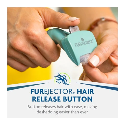 FURminator DeShedding Tool For Long Haired Small Cats 4 FURminator DeShedding Tool For Long Haired Small Cats - Image 4