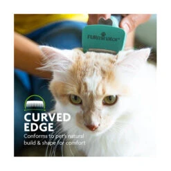 FURminator DeShedding Tool For Short Haired Small Cats 7 FURminator DeShedding Tool For Short Haired Small Cats -Vetn Pet Direct Store furminator small cat short hair deshed 2