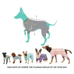 FuzzYard Life Soft Touch Pyjamas - Soft Blush -Vetn Pet Direct Store fy pyjamas measuring