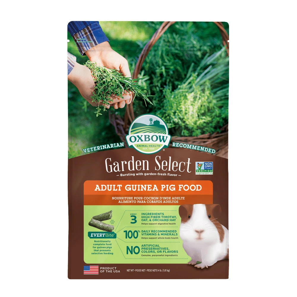 Oxbow Garden Select Adult Guinea Pig Food 1.81kg 1 Oxbow Garden Select Adult Guinea Pig Food 1.81kg