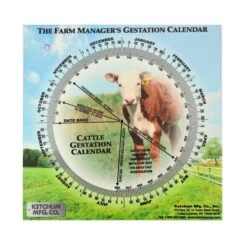 Farm Animal Gestation Calendar