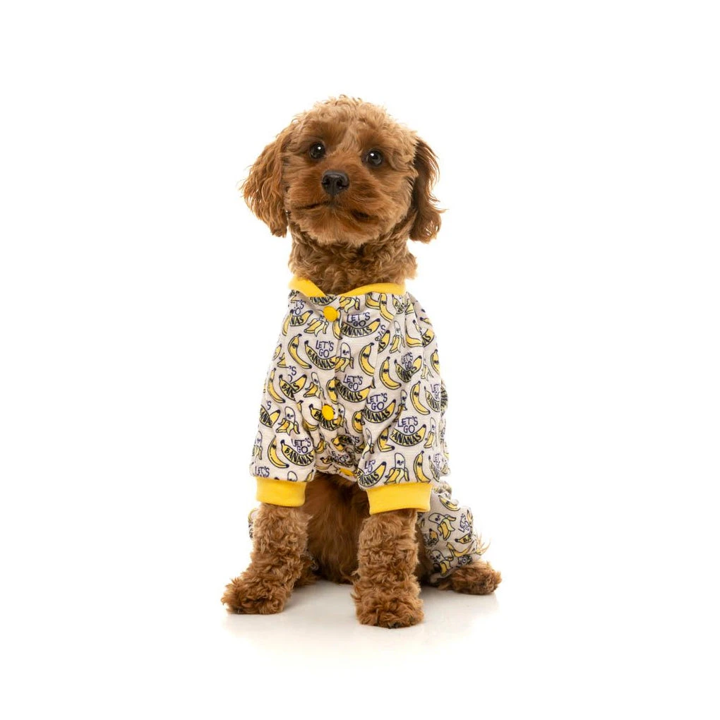FuzzYard Dog Pyjamas - Go Bananas 4 FuzzYard Dog Pyjamas - Go Bananas - Image 4