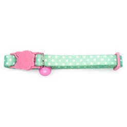Dotted Cat Collar -Vetn Pet Direct Store green dots cat collar