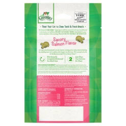 Feline Greenies Dental Treats For Cats - Assorted Flavours -Vetn Pet Direct Store greenies savoury salmon flavor back