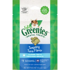 Feline Greenies Dental Treats For Cats - Assorted Flavours -Vetn Pet Direct Store greenies tempting tuna flavor web