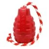 USA-K9 Grenade With Rope Chew, Tug & Treat Dispensing Toy