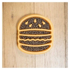 ZippyPaws Happy Bowl Slow Feeder - Hamburger 9 ZippyPaws Happy Bowl Slow Feeder - Hamburger -Vetn Pet Direct Store happy bowl hamburger 2