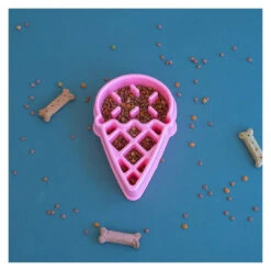 ZippyPaws Happy Bowl Slow Feeder - Ice Cream -Vetn Pet Direct Store happy bowl ice cream 3