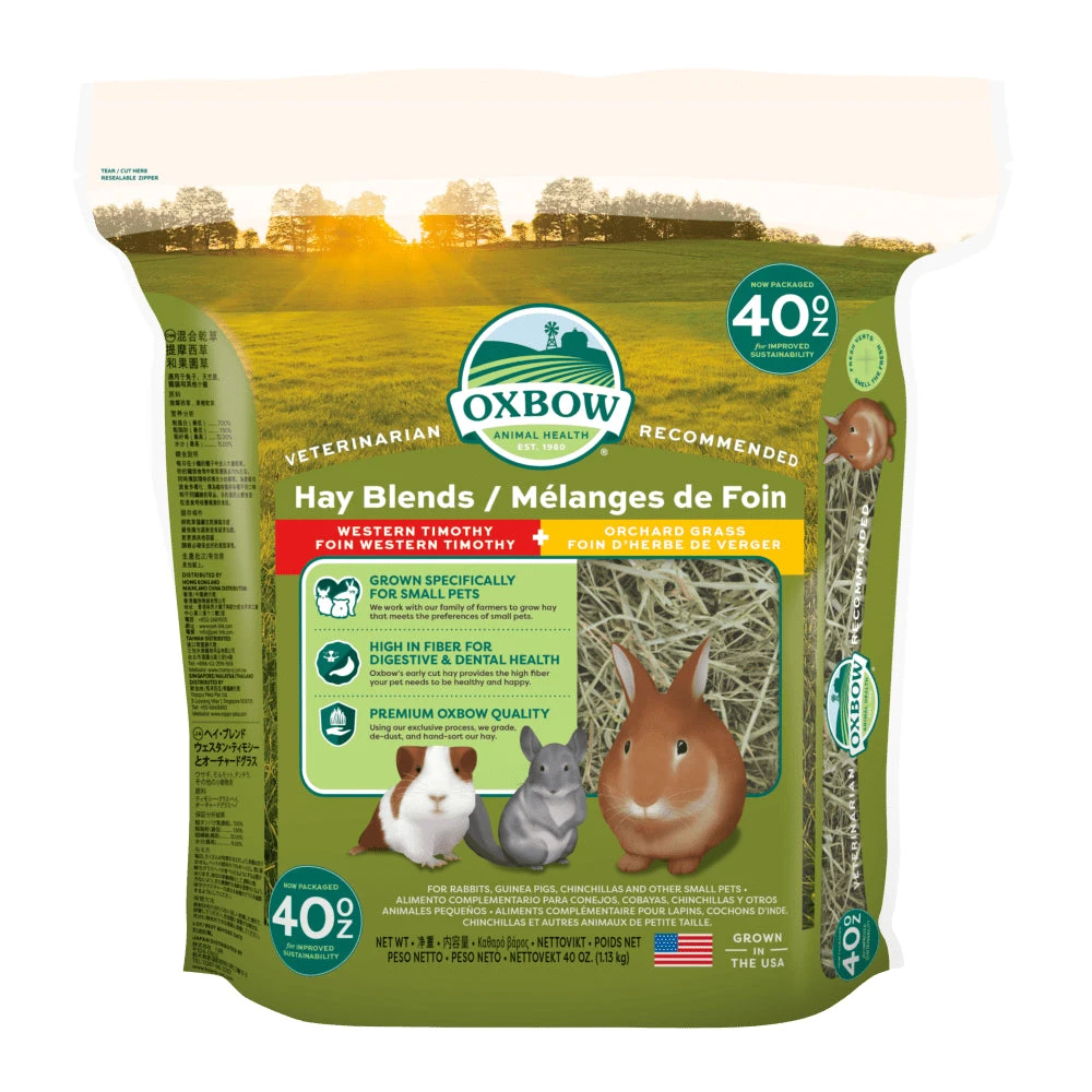 Oxbow Hay Blends - Western Timothy & Orchard Grass 1 Oxbow Hay Blends - Western Timothy & Orchard Grass