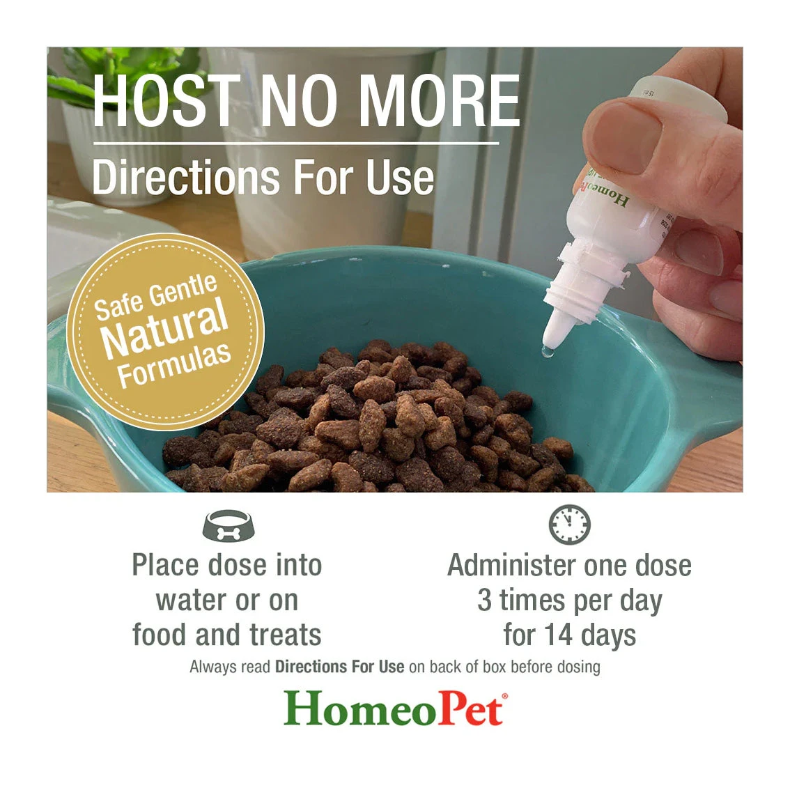 HomeoPet Host No More 15mL 3 HomeoPet Host No More 15mL - Image 3