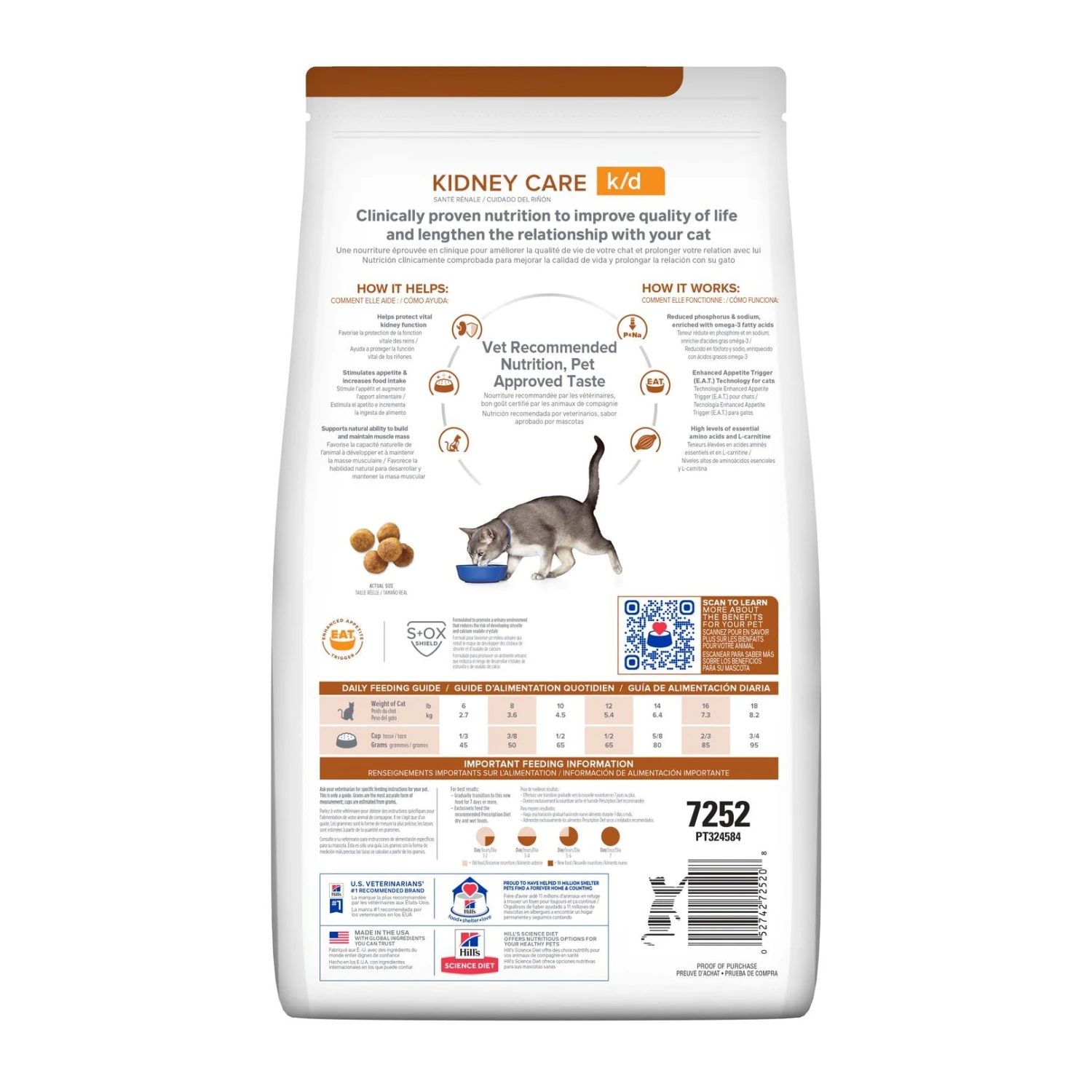 Hill's Prescription Diet Feline K/d Kidney Care 2 Hill's Prescription Diet Feline K/d Kidney Care - Image 2