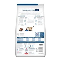 Hill's Prescription Diet Feline Z/d Skin/Food Sensitivities 14 Hill's Prescription Diet Feline Z/d Skin/Food Sensitivities -Vetn Pet Direct Store hpd cat zd dry back