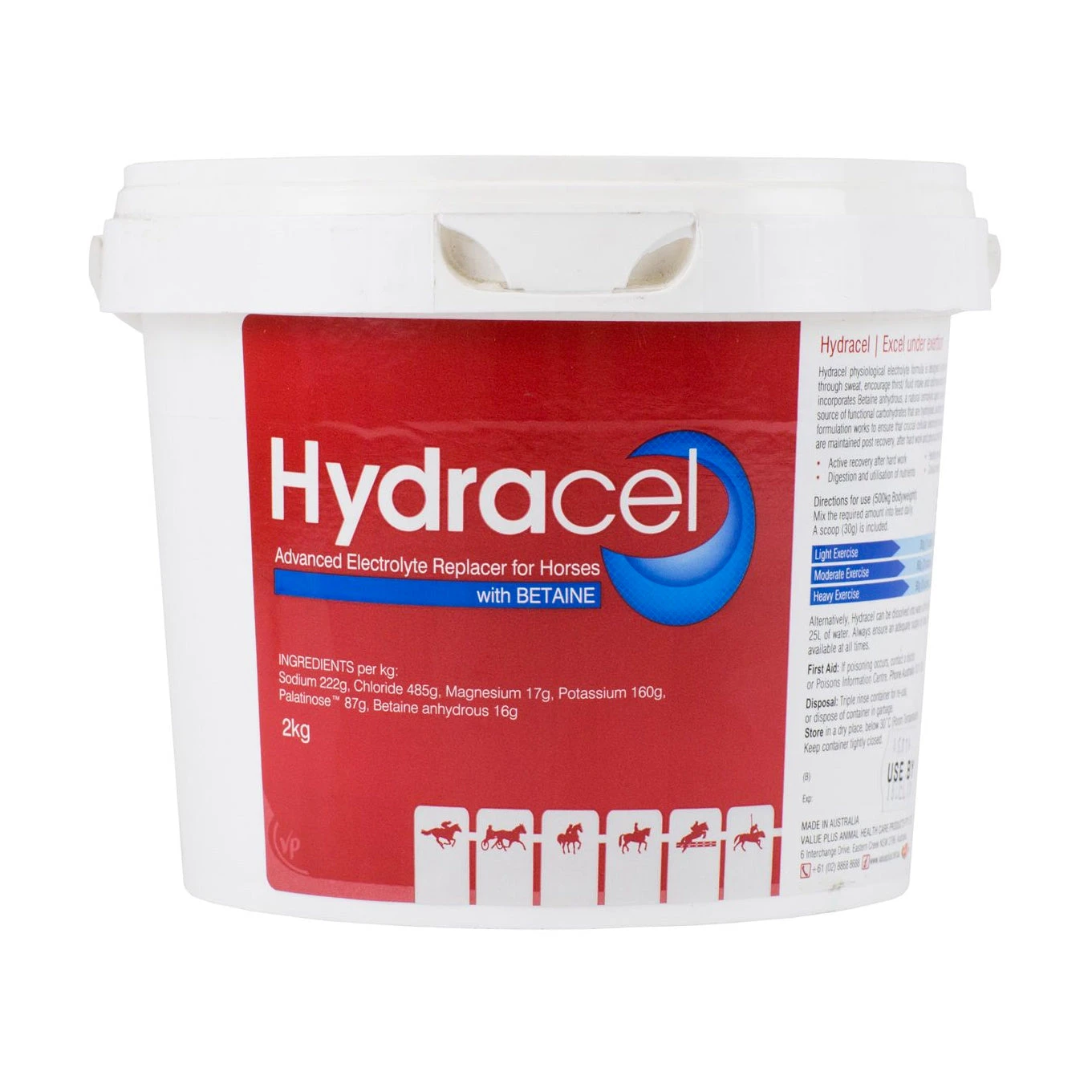 Hydracel Advanced Electrolyte Replacer For Horses 2kg 1 Hydracel Advanced Electrolyte Replacer For Horses 2kg