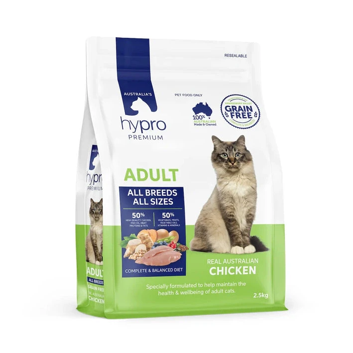 Hypro Premium Grain Free Chicken Adult Cat Food 1 Hypro Premium Grain Free Chicken Adult Cat Food