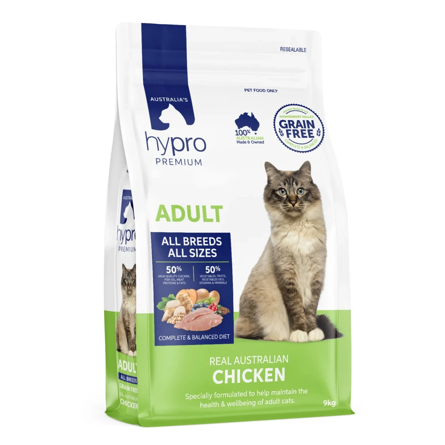 Hypro Premium Grain Free Chicken Adult Cat Food 2 Hypro Premium Grain Free Chicken Adult Cat Food - Image 2