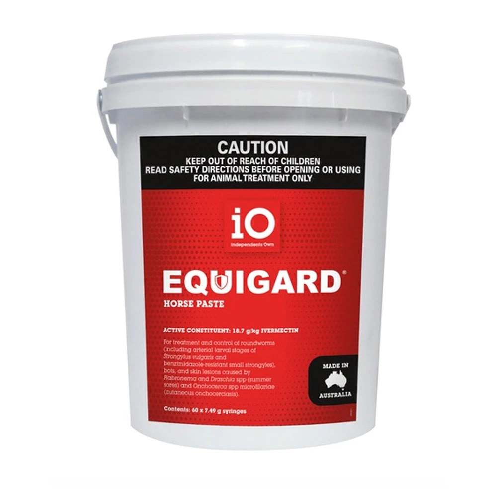 IO Equigard Red Horse Worming Paste 7.49g 5 IO Equigard Red Horse Worming Paste 7.49g - Image 5