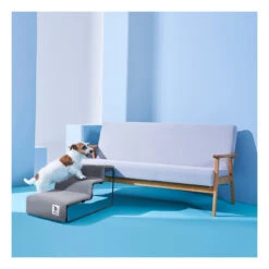 Ibiyaya Everest Pet Stairs - Large 15 Ibiyaya Everest Pet Stairs - Large -Vetn Pet Direct Store ibyaya everest pet stairs with dog