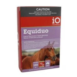 IO Equiduo Wormer For Horses -Vetn Pet Direct Store io equiduo 100ml front 4web