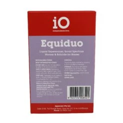 IO Equiduo Wormer For Horses -Vetn Pet Direct Store io equiduo 250ml back 4web