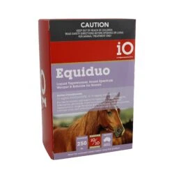 IO Equiduo Wormer For Horses -Vetn Pet Direct Store io equiduo 250ml front 4web