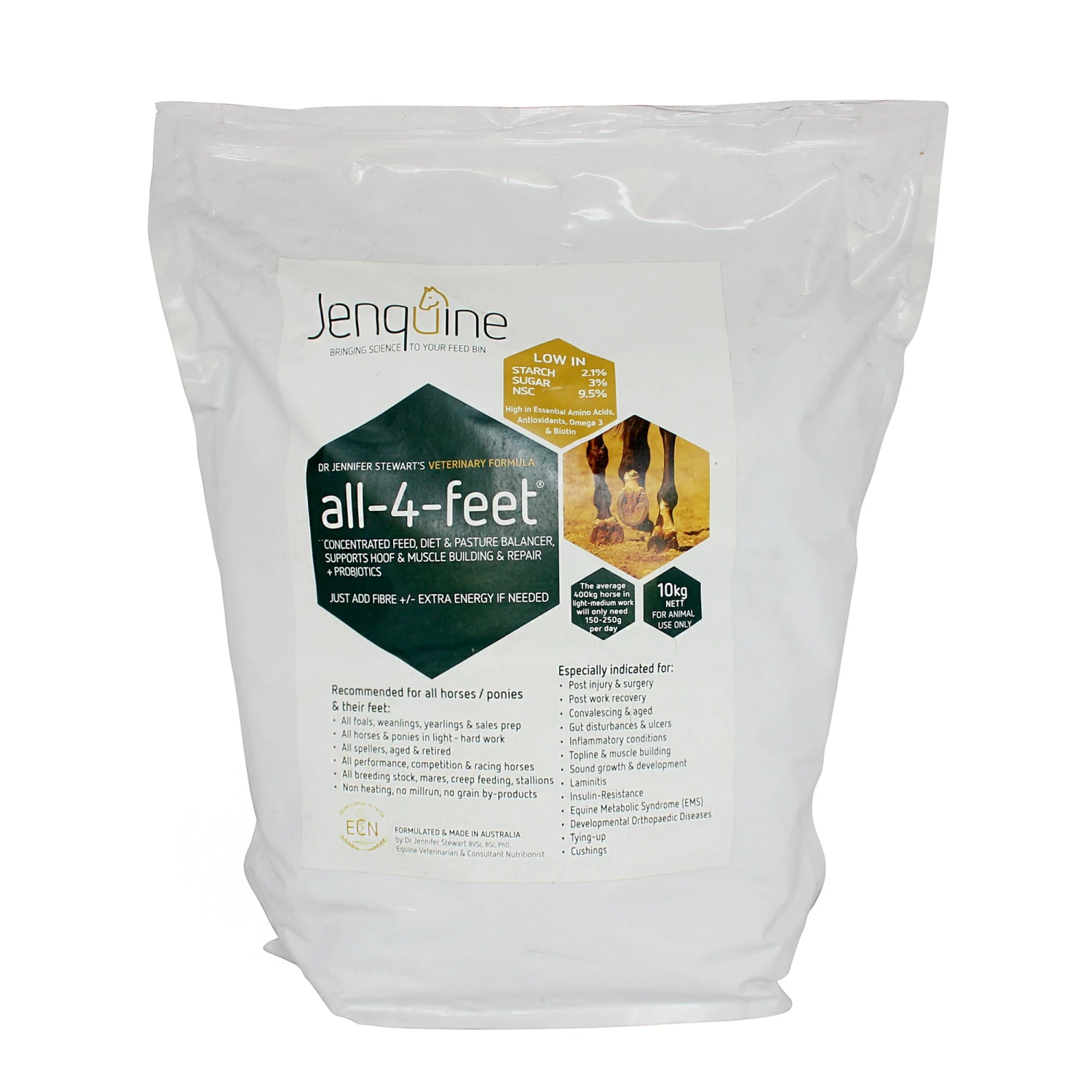 Jenquine All-4-feet Feed, Diet And Pasture Balancer For Horses 2 Jenquine All-4-feet Feed, Diet And Pasture Balancer For Horses - Image 2