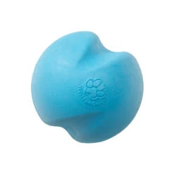 West Paw Zogoflex Jive Ball For Tough Chewers 10 West Paw Zogoflex Jive Ball For Tough Chewers -Vetn Pet Direct Store jive blue