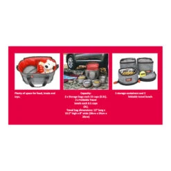 KONG Travel 5 Piece Travel Bag -Vetn Pet Direct Store kong 5piece kit 4