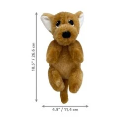 KONG Comfort Pups - Peanut 7 KONG Comfort Pups - Peanut -Vetn Pet Direct Store kong comfort pups peanut dimensions