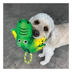 KONG Cozie Tuggz Alligator 6 KONG Cozie Tuggz Alligator -Vetn Pet Direct Store kong cozie gator 4