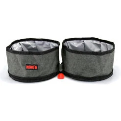 KONG Travel Fold Up Double Bowl