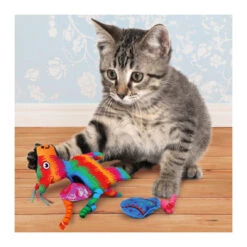 KONG Pull-a-Partz Pinata Cat Toy 8 KONG Pull-a-Partz Pinata Cat Toy -Vetn Pet Direct Store kong pinata with cat