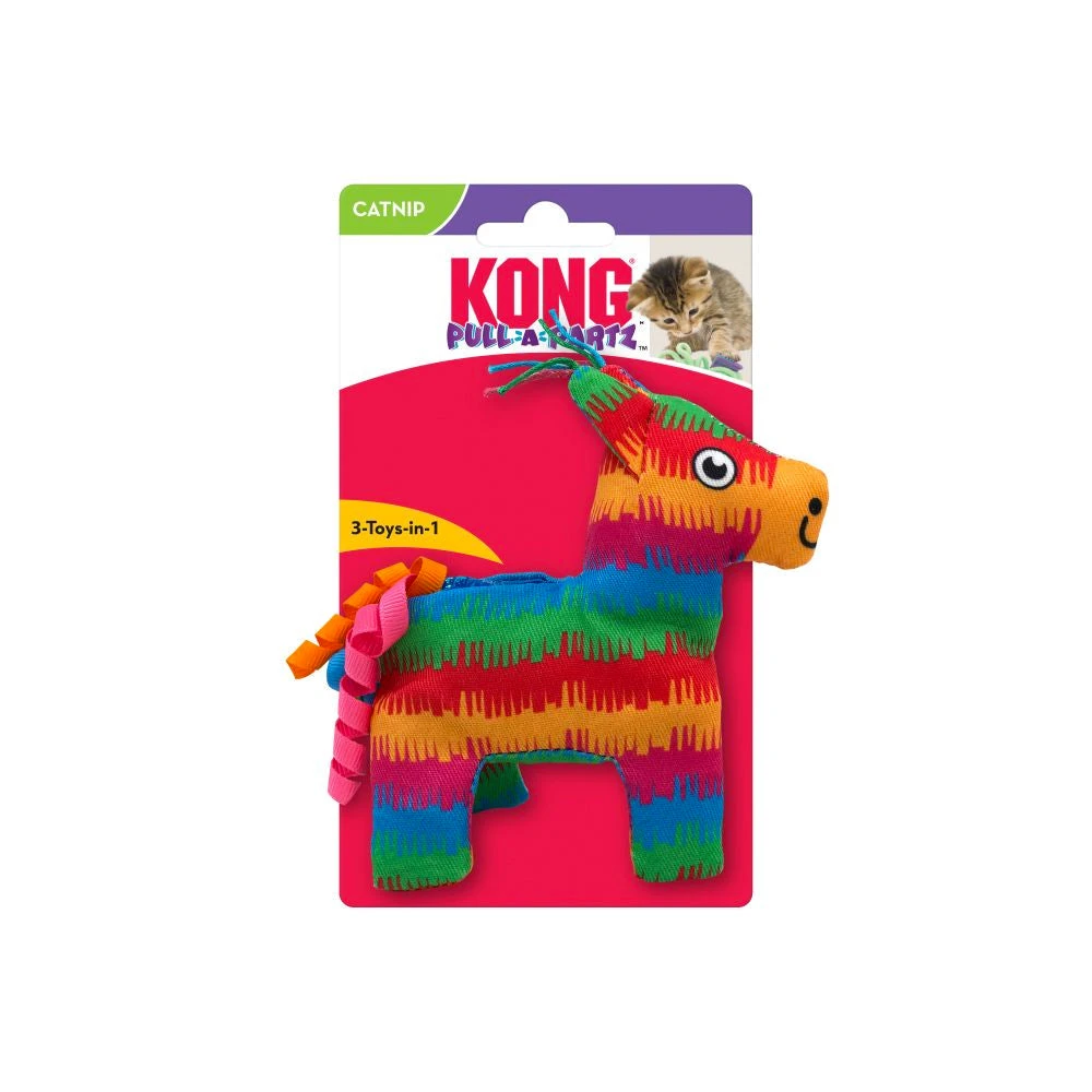 KONG Pull-a-Partz Pinata Cat Toy 1 KONG Pull-a-Partz Pinata Cat Toy