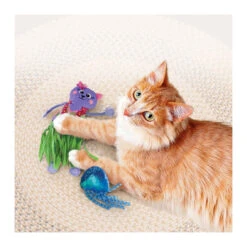 KONG Tropics Hula 7 KONG Tropics Hula -Vetn Pet Direct Store kong tropics hula with cat